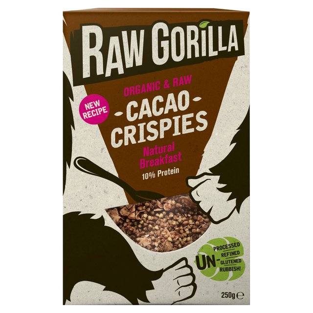 Raw Gorilla Cacao Crispies   250g GOODS M&S   