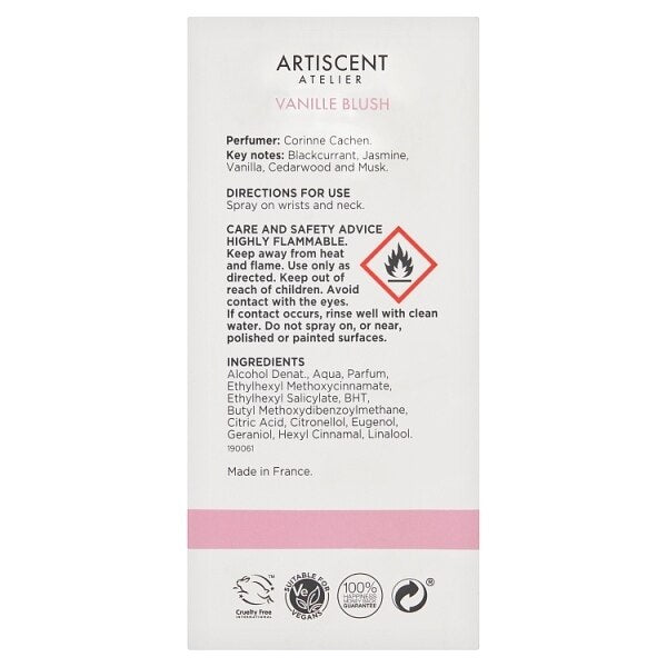 Superdrug Artiscent Atelier EDP Vanille 100ml GOODS Superdrug   