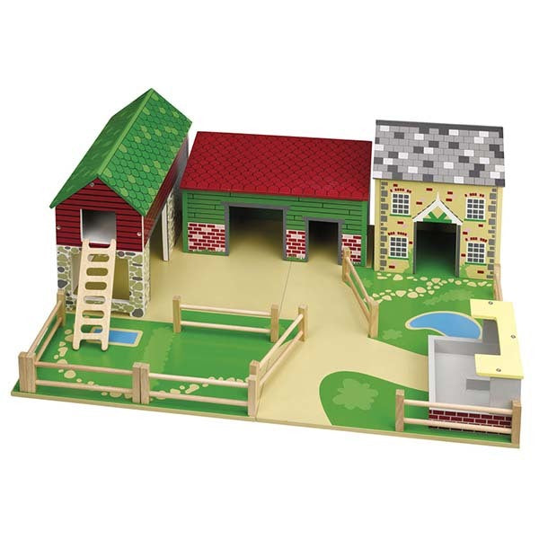 Tidlo Wooden 'The Oldfield' Farm Playset GOODS Superdrug   