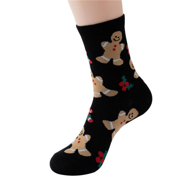 Cozy Noxxiez Soxxiez Christmas socks gingerbread man one size (British brand)