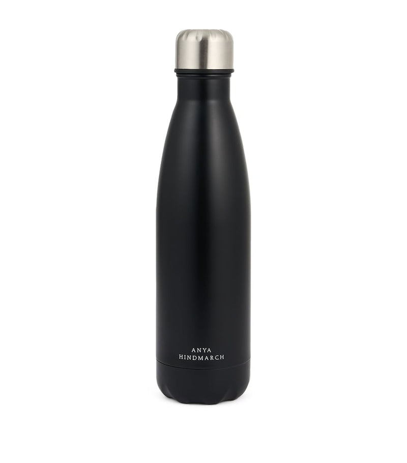 Anya Hindmarch insulated stainless steel water bottle with Eyes motif 500ml - British product