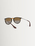 Lunettes de soleil polarisées marron Ray-Ban, importées du Royaume-Uni