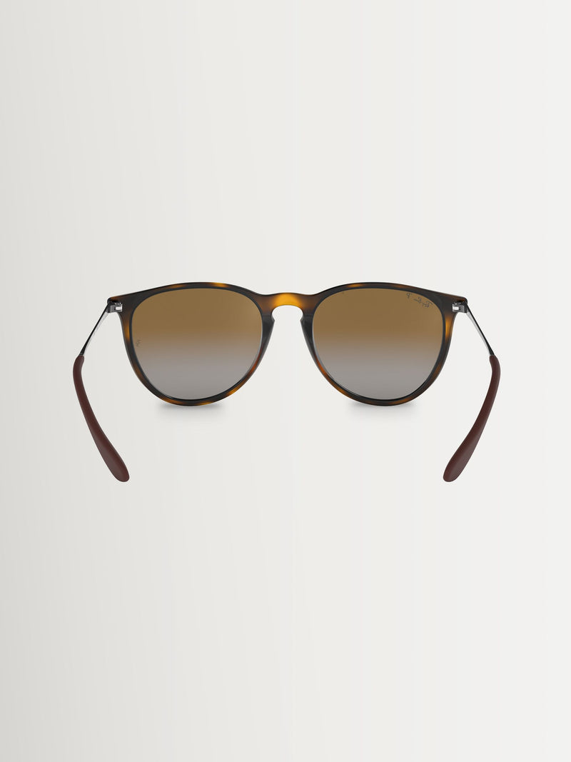 Lunettes de soleil polarisées marron Ray-Ban, importées du Royaume-Uni