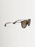 Lunettes de soleil polarisées marron Ray-Ban, importées du Royaume-Uni