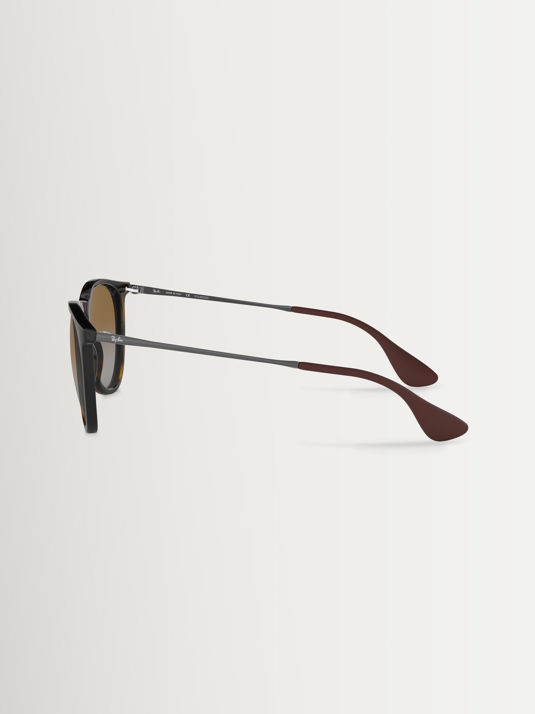 Lunettes de soleil polarisées marron Ray-Ban, importées du Royaume-Uni