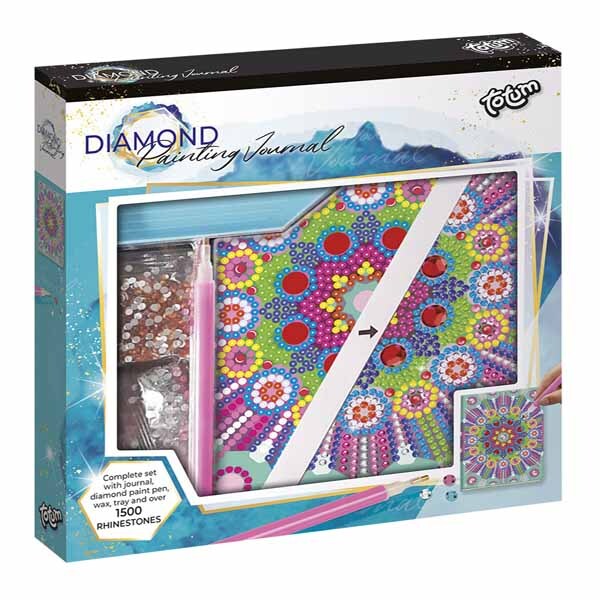 Totum diamond paint notebook Caleidoscope Mandala craft kit (British brand)