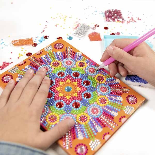 Totum diamond paint notebook Caleidoscope Mandala craft kit (British brand)