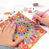 Totum diamond paint notebook Caleidoscope Mandala craft kit (British brand)