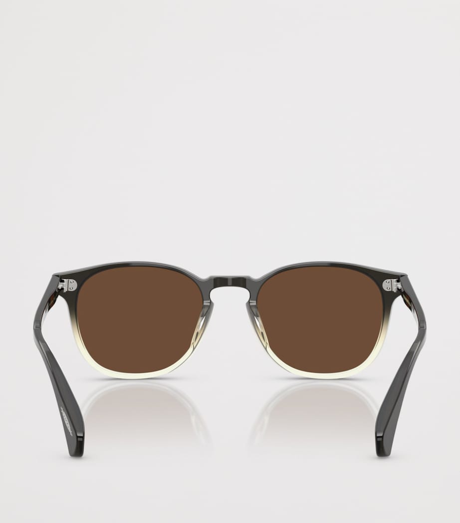 Oliver Peoples Finley round sunglasses acetate - British product