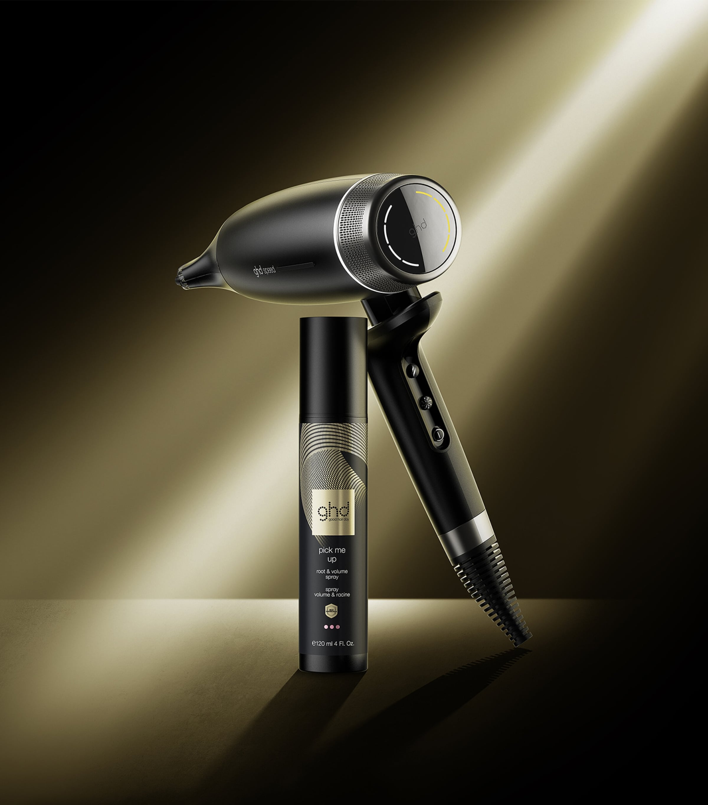 ghd Speed Hairdryer with high-pressure airflow, UK version