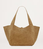 Saint Laurent Bea tote bag in suede leather, UK version