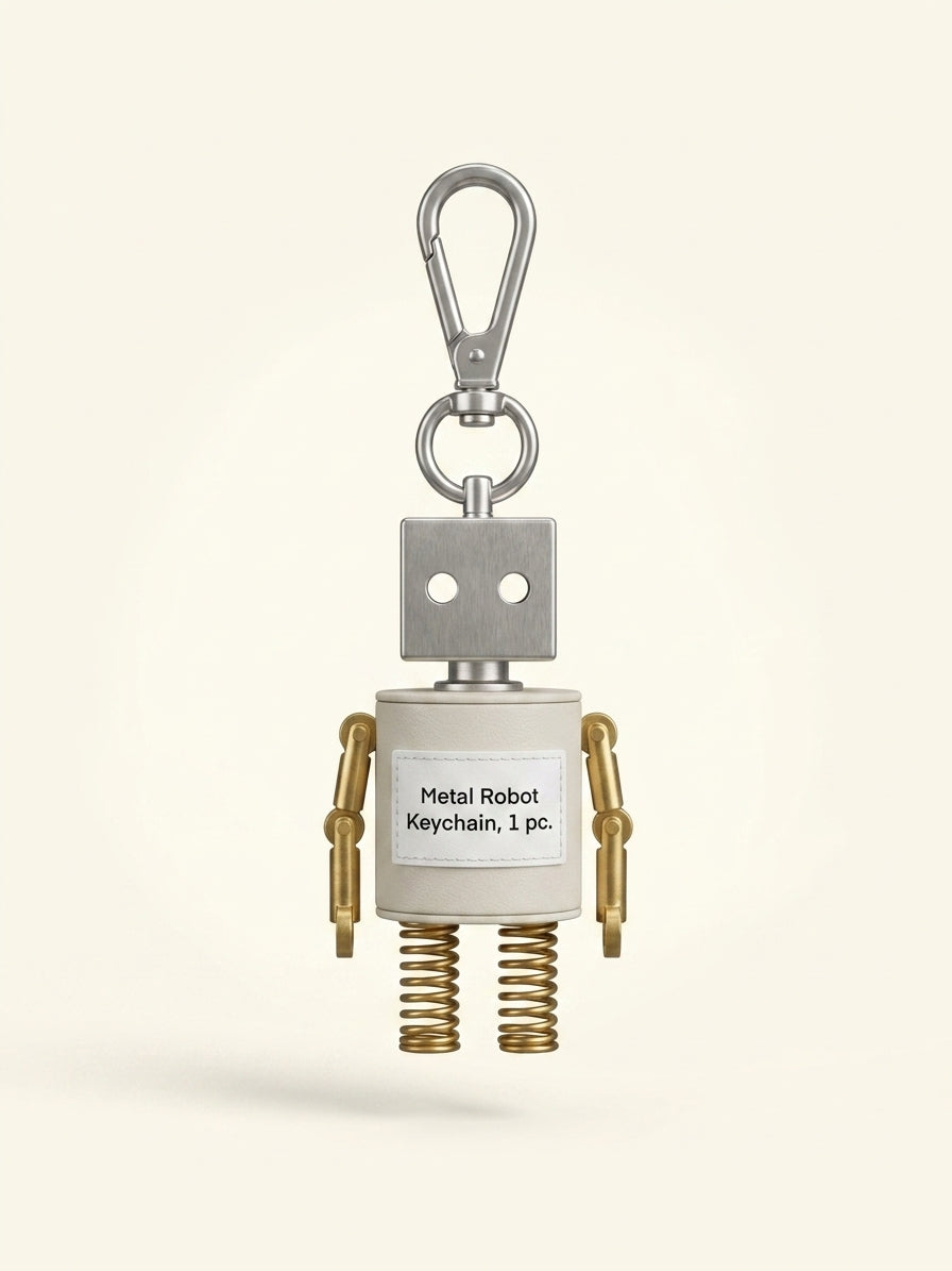 Prada robot saffiano leather bag charm, imported from the UK