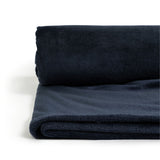 Argos Home Fleece Throw - Navy - 125X150cm