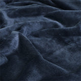 Argos Home Fleece Throw - Navy - 125X150cm
