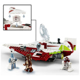 LEGO Obi-Wan's Jedi Starfighter building set, imported from the UK