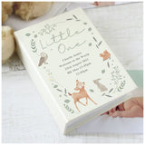 Woodland animals personalised photo album 6x4, imported from the UK