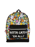 Vanilla Underground Pokemon backpack multi character print, imported from the UK
