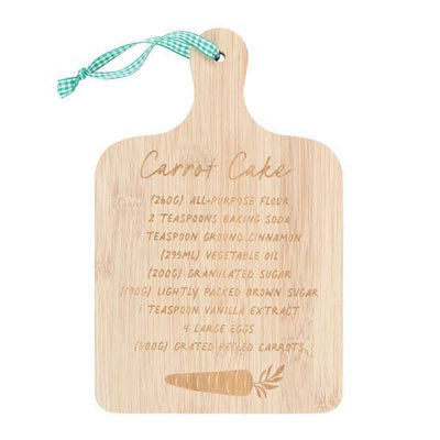 Superdrug Something Different Gulrotkake Oppskrift Bambus Skjærebrett 25cm- Kjøp online hos McGrocer