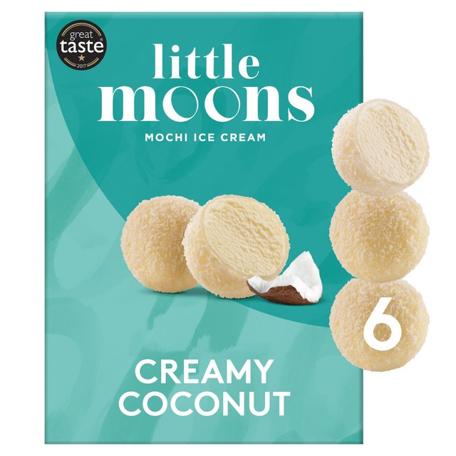 Little Moons Coconut Mochi Ice Cream   6 x 32g