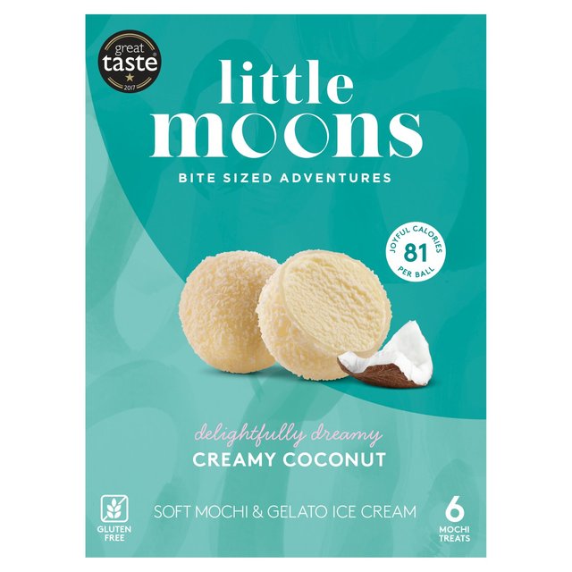 Little Moons Coconut Mochi Ice Cream   6 x 32g