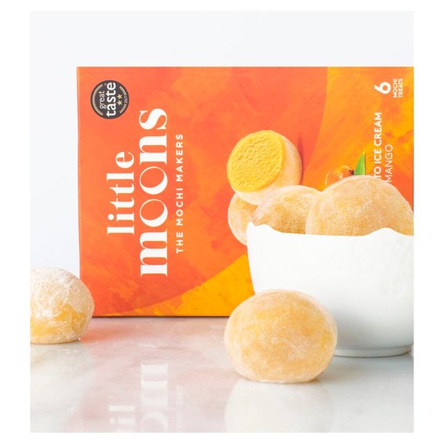 Little Moons Mango Mochi Ice Cream   6 x 32g GOODS M&S   