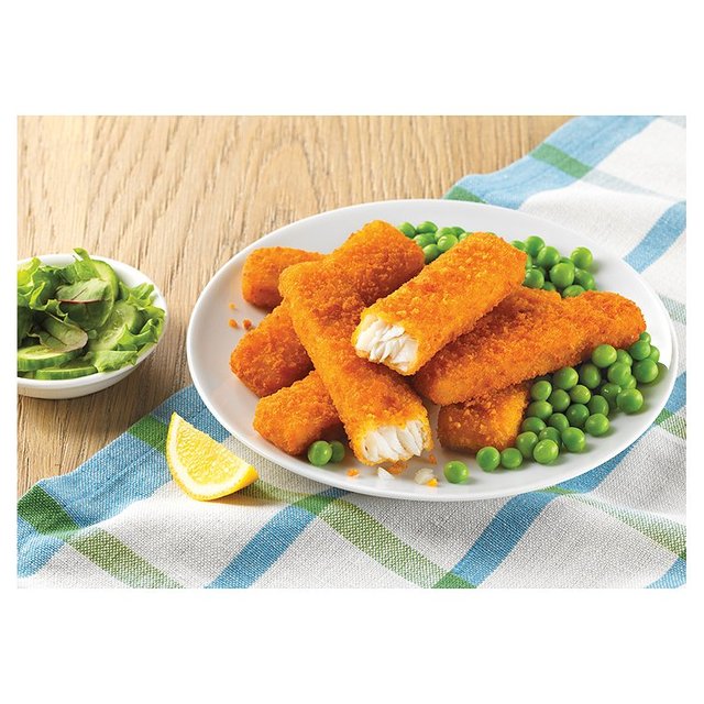 Birds Eye 12 Breaded Gluten Free Fish Fingers    360g GOODS M&S   