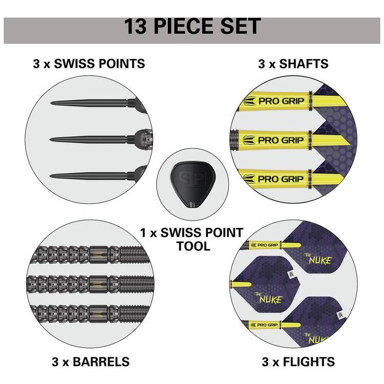 Target Luke Littler 23g tungsten darts, imported from the UK