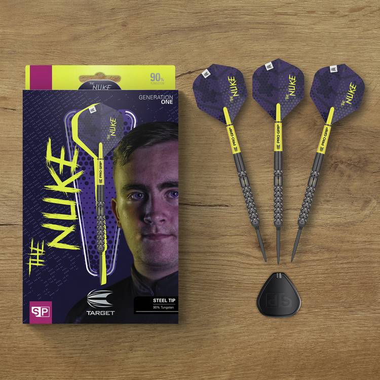 Target Luke Littler 23g tungsten darts, imported from the UK
