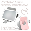 Stylpro On Tour Petite Travel Mirror with LED lights, imported from the UK
