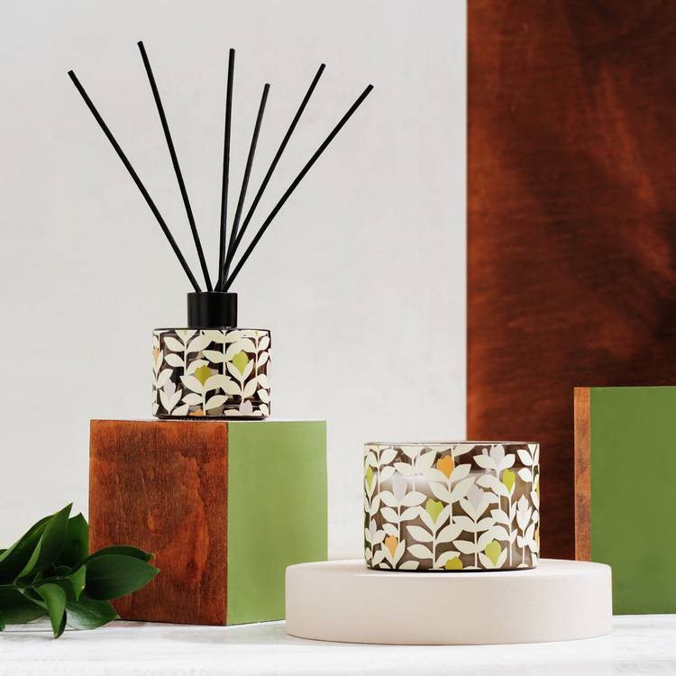 Habitat x Scion multiwick candle tomato leaf - British product