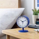Habitat analogue alarm clock blue compact - British product