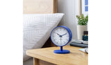 Habitat analogue alarm clock blue compact - British product