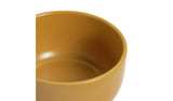 Habitat matte glaze stoneware nibble bowls 3-piece mustard (British brand)