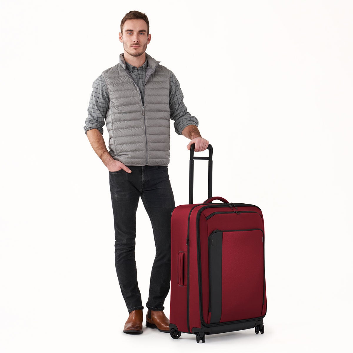 Briggs & Riley ZDX expandable suitcase 74cm (British brand)