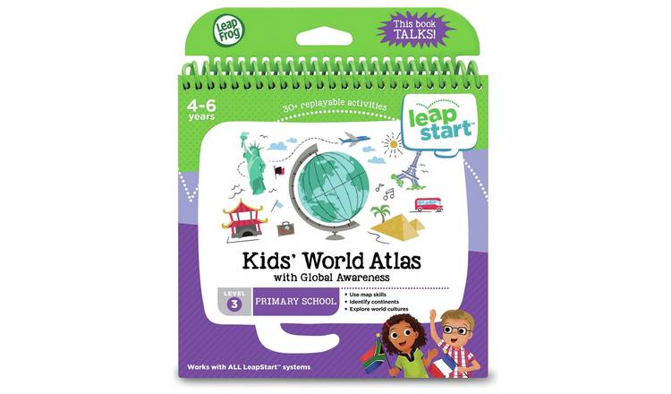 Leapfrog Leapstart Atlas Kid's World Activity Book