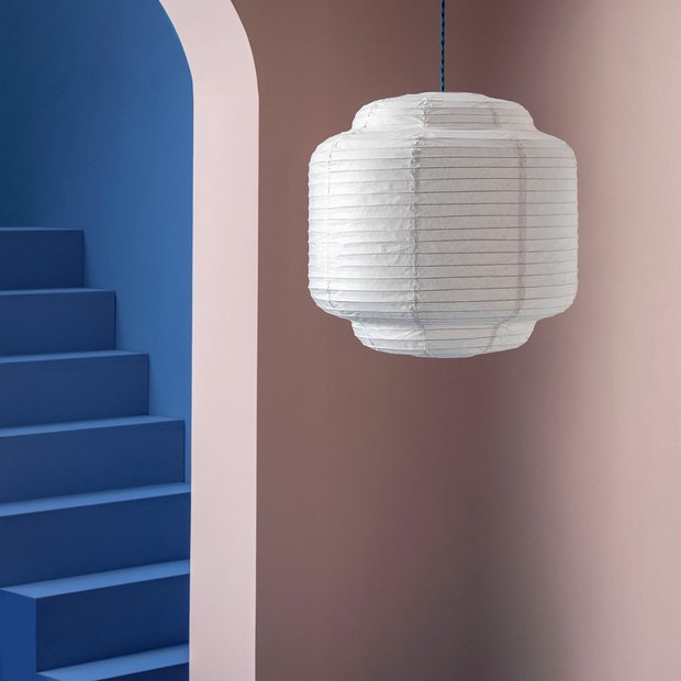 Habitat Cirro White paper lampshade 45cm - British product