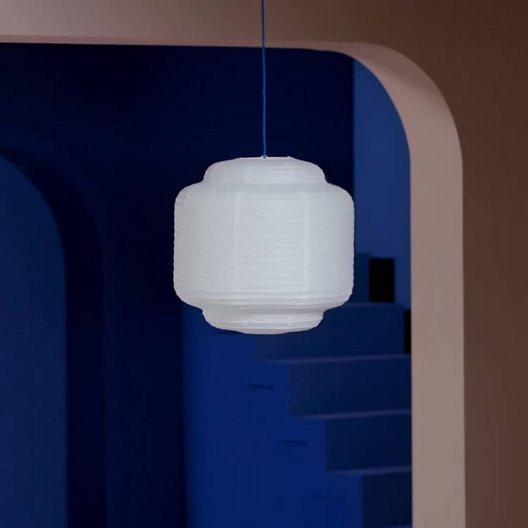Habitat Cirro White paper lampshade 45cm - British product