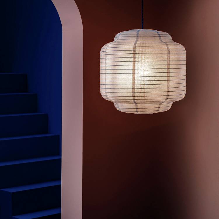 Habitat Cirro White paper lampshade 45cm - British product