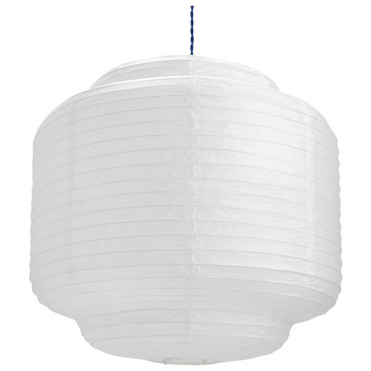 Habitat Cirro White paper lampshade 45cm - British product