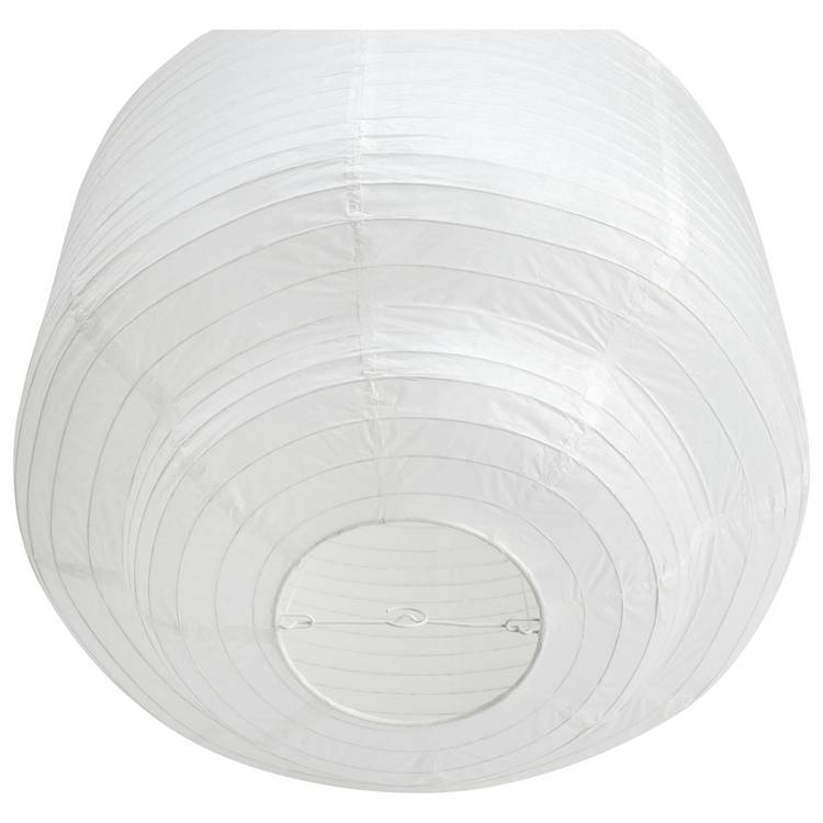 Habitat Cirro White paper lampshade 45cm - British product