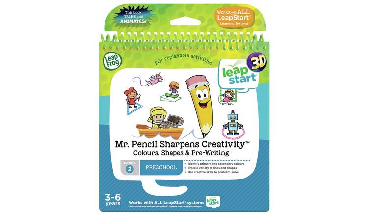 Leapfrog Leapstart Mr.Pencil Sharpens Creativity Book