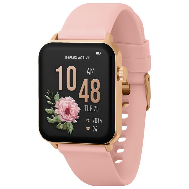 Reflex Active pink smart watch, imported from the UK