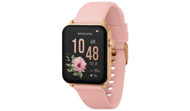 Reflex Active pink smart watch, imported from the UK
