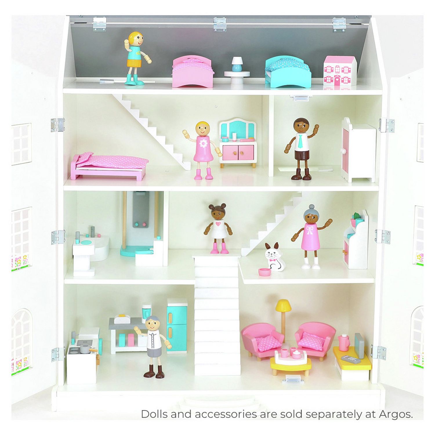 Jupiter Workshops Kensington dolls house 81.5cm, imported from the UK