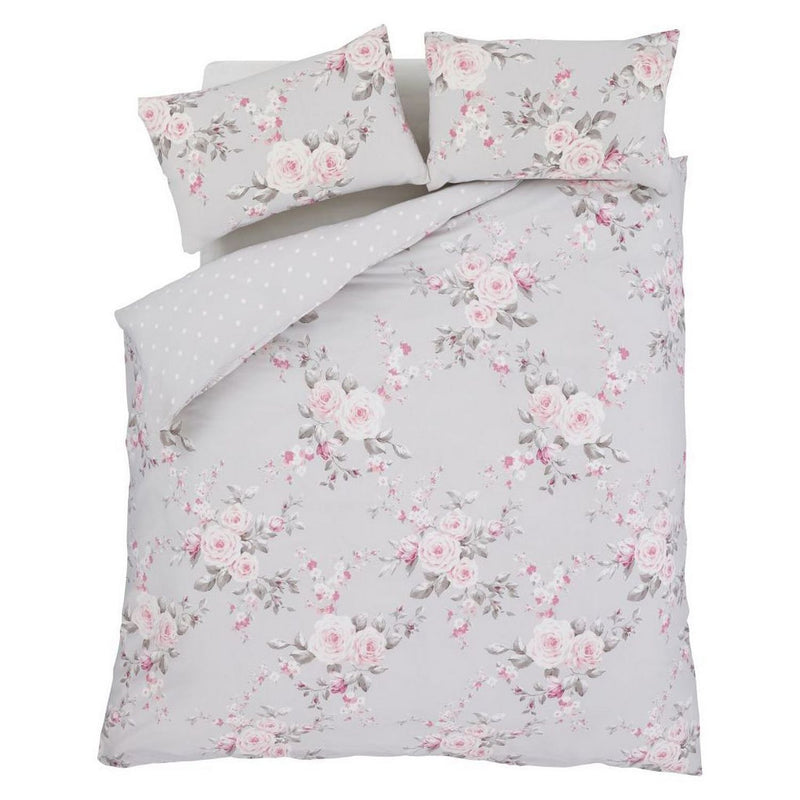 Catherine Lansfield Canterbury Floral Bedding Set - Kingsize
