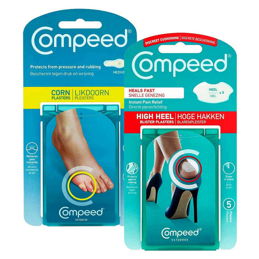 Compeed Hydrocolloid High Heel Blister Plasters and Corn Protection Bundle GOODS Boots   