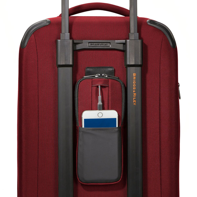 Briggs & Riley ZDX 53cm carry-on spinner suitcase in Brick (British brand)