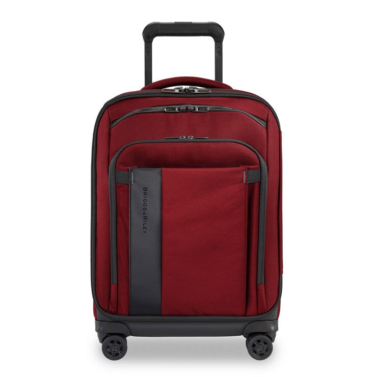 Briggs & Riley ZDX 53cm carry-on spinner suitcase in Brick (British brand)