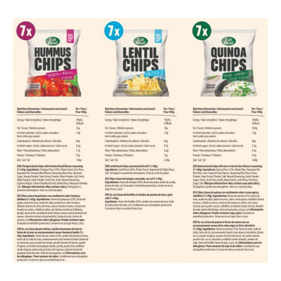 Costco UK Eat Real Variety Box Tomato & Basil, Salted, Sour Cream & Chive Crisps 21 Pack - اشترِ عبر الإنترنت على McGrocer