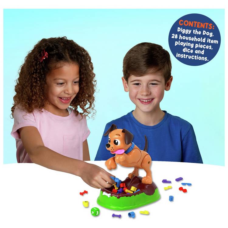 Diggy the Dog electronic hide-and-seek game, UK version